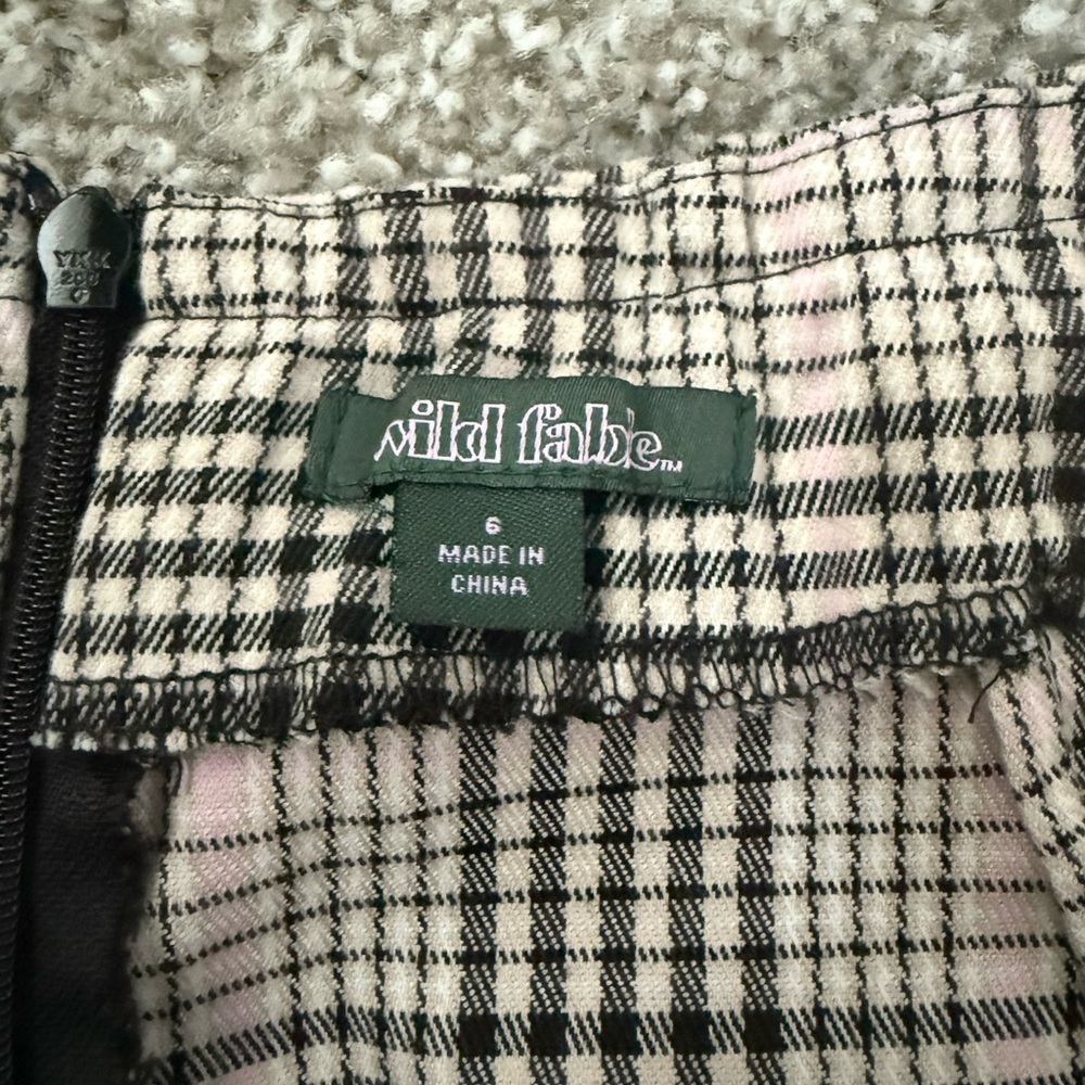 Wild Fable Plaid Women's Skirt - Picture 4 of 4